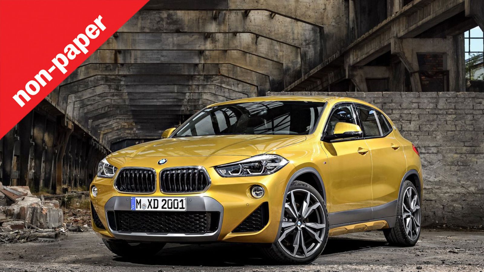 Η νέο BMW X2 ανήκει στα προσθιοκίνητα αυτοκίνητα της φίρμας.