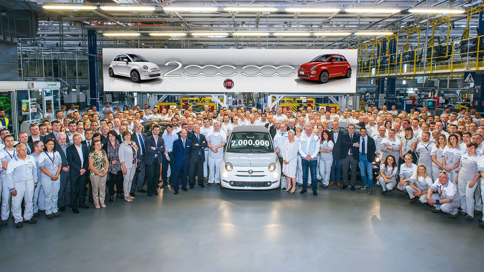 Τo Fiat 500 έφτασε τα 2 εκατομμύρια μοντέλα σε παραγωγή.