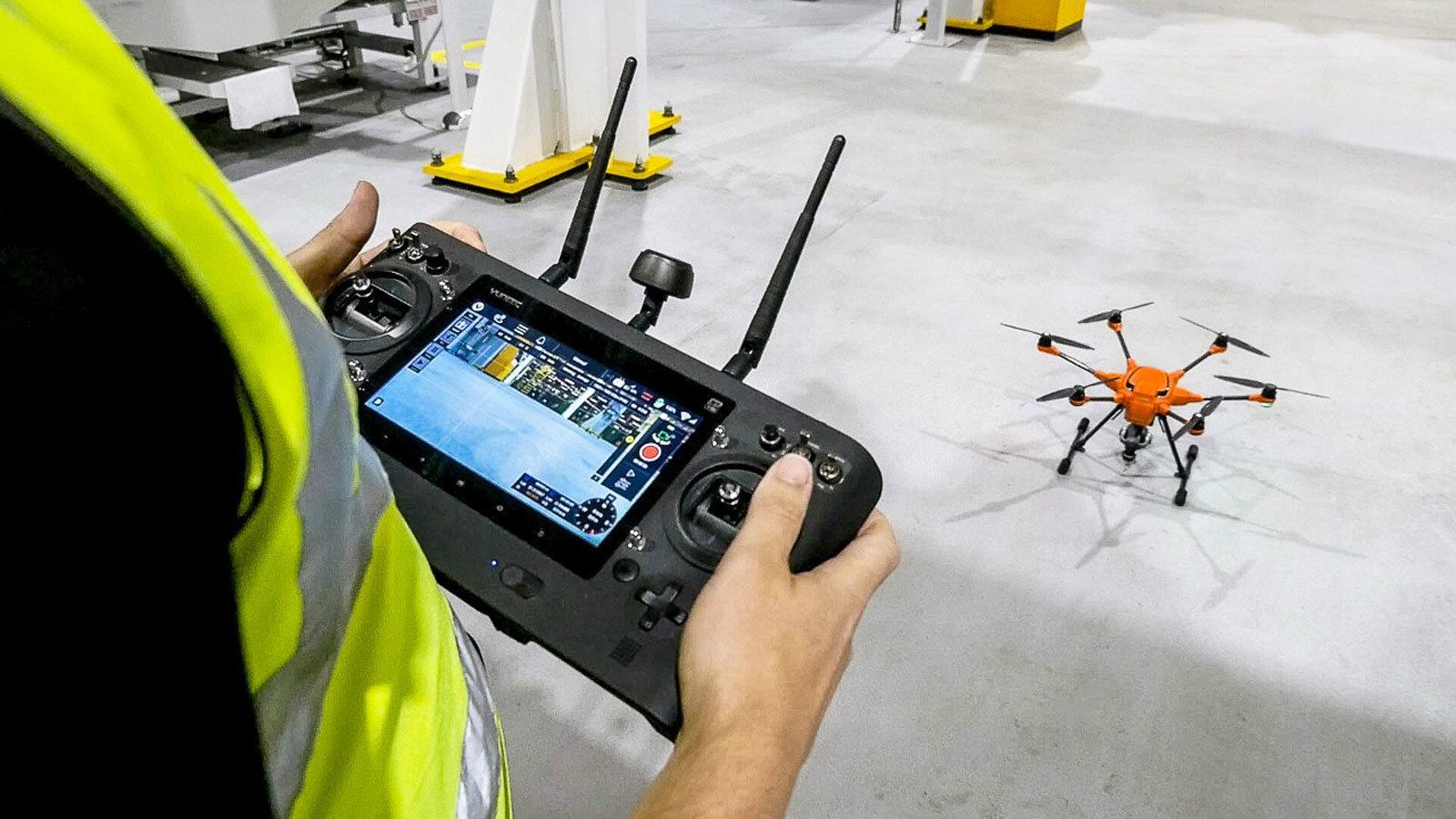 Drones στο εργοστάσιο της Ford (+video)