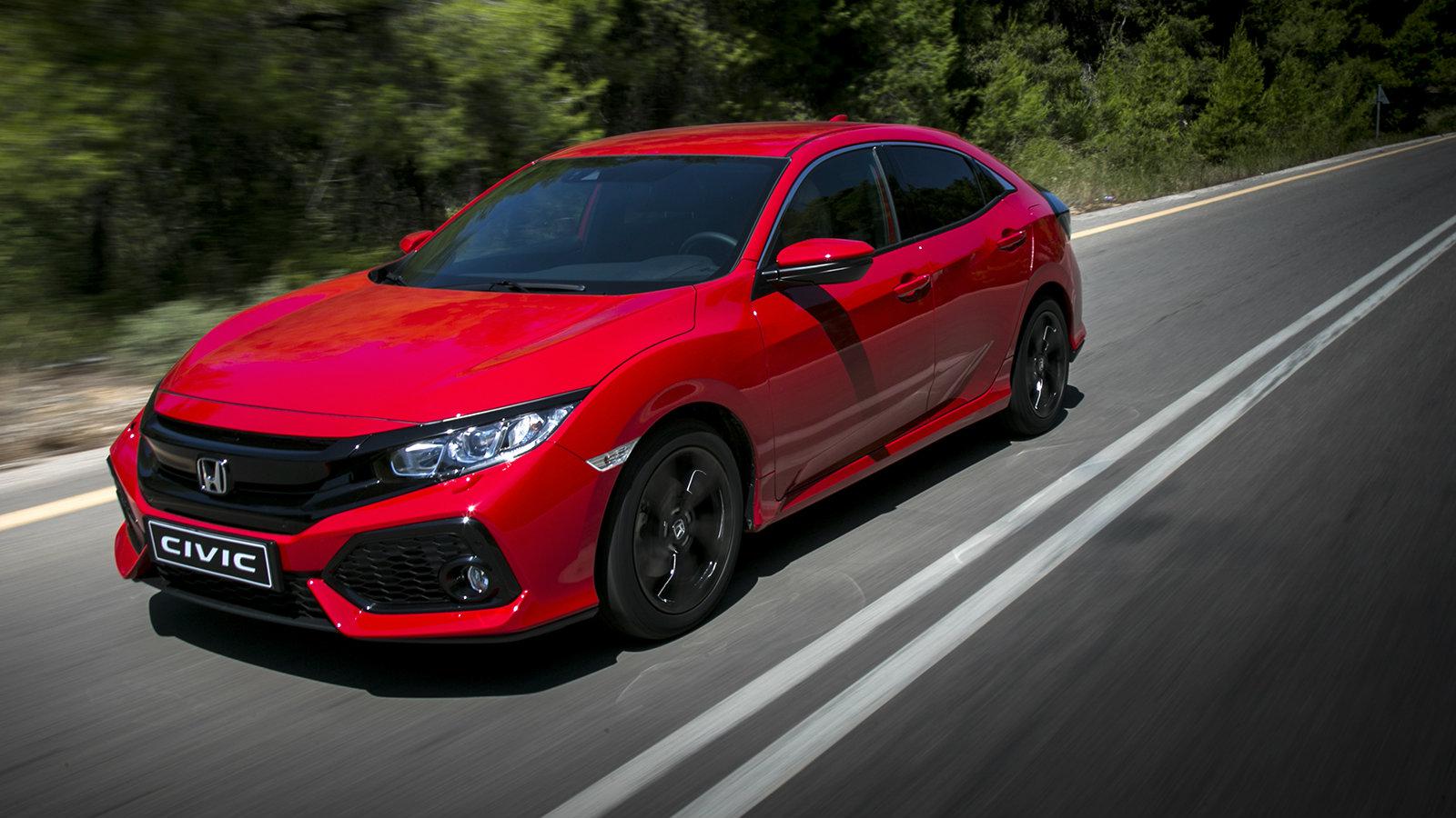 Το Civic 1,6 i-DTEC δεν διαφέρει σε τίποτα εμφανισιακά από τις βενζινοκίνητες εκδόσεις του.