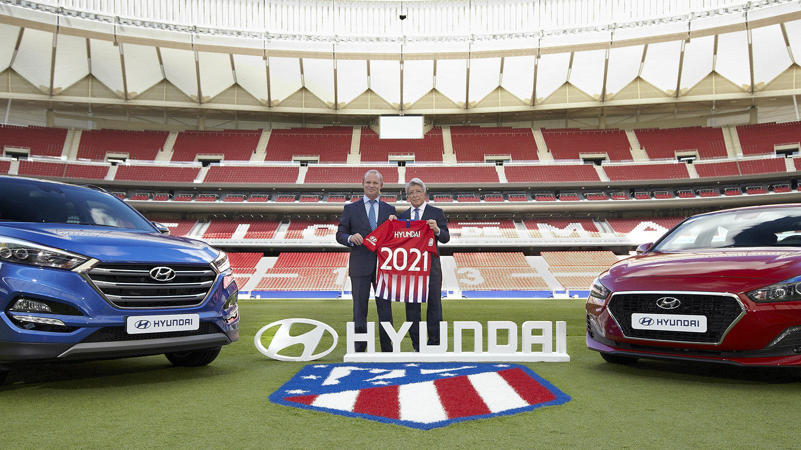Η Hyundai θα συνεργαστεί στενά με την Atlético.