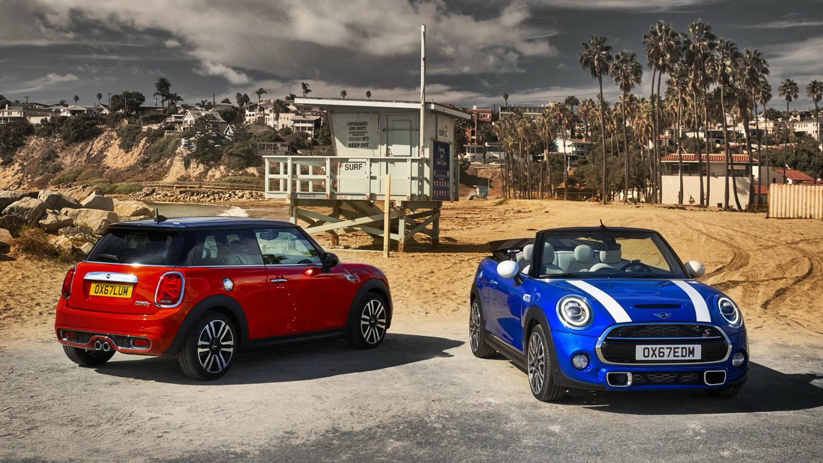 Οι ανανεωμένες εκδόσεις του 3θυρου, 5θυρου και cabrio προσφέρονται με τα ίδια μηχανικά σύνολα σχεδόν στο σύνολο τους.