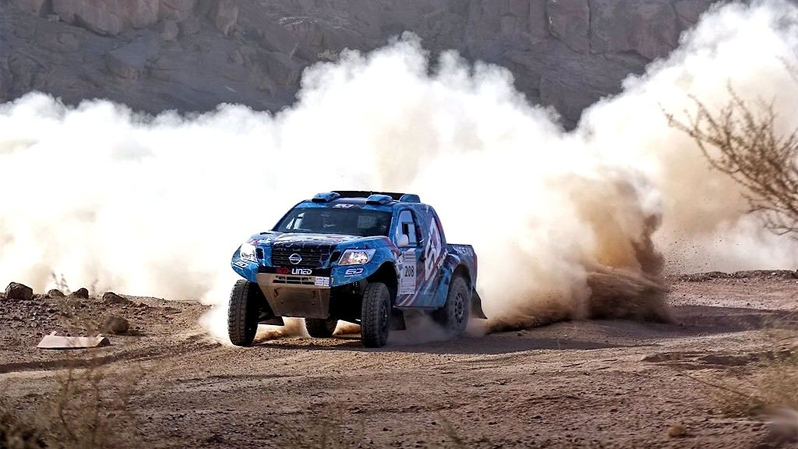Η Nissan στο Hail International Rally.