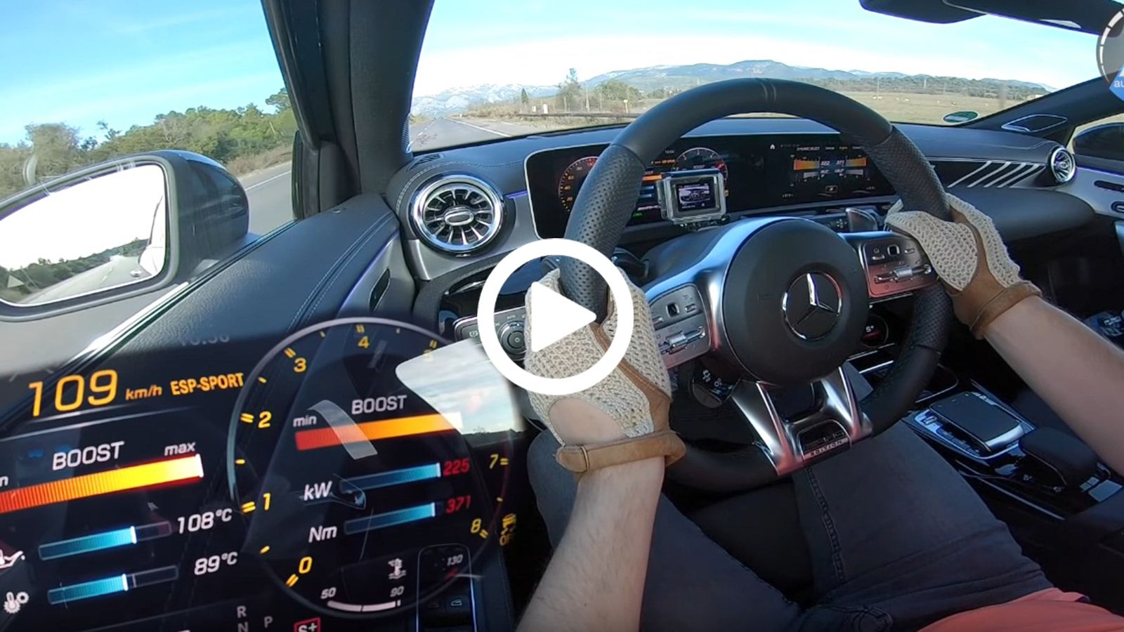 H Mercedes AMG A 35 στο 0-100 χλμ./ώρα