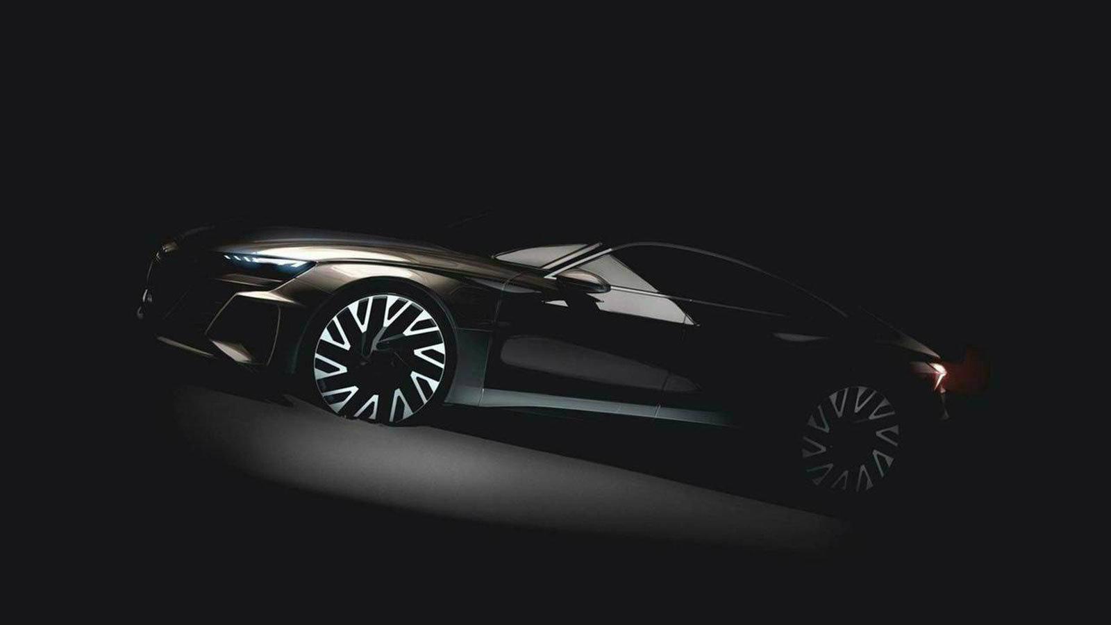 Το πρωτότυπο Audi e-tron GT θα παρουσιαστεί στο Σαλόνι Αυτοκινήτου του Λος Αντζελες στις 28 Νοεμβρίου. 