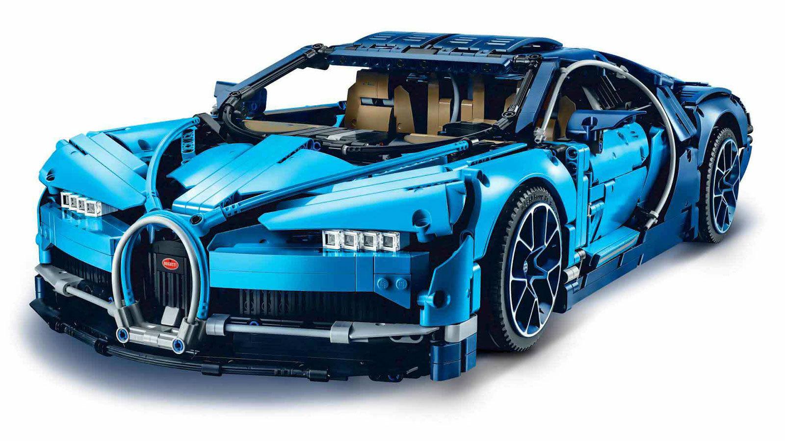 H Bugatti Chiron αποτελείται από 3.599 κομμάτια.