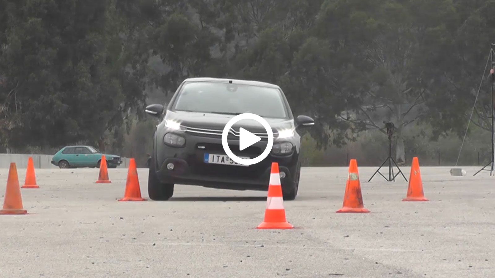 Tεστ αποφυγής κινδύνου: Citroen C3