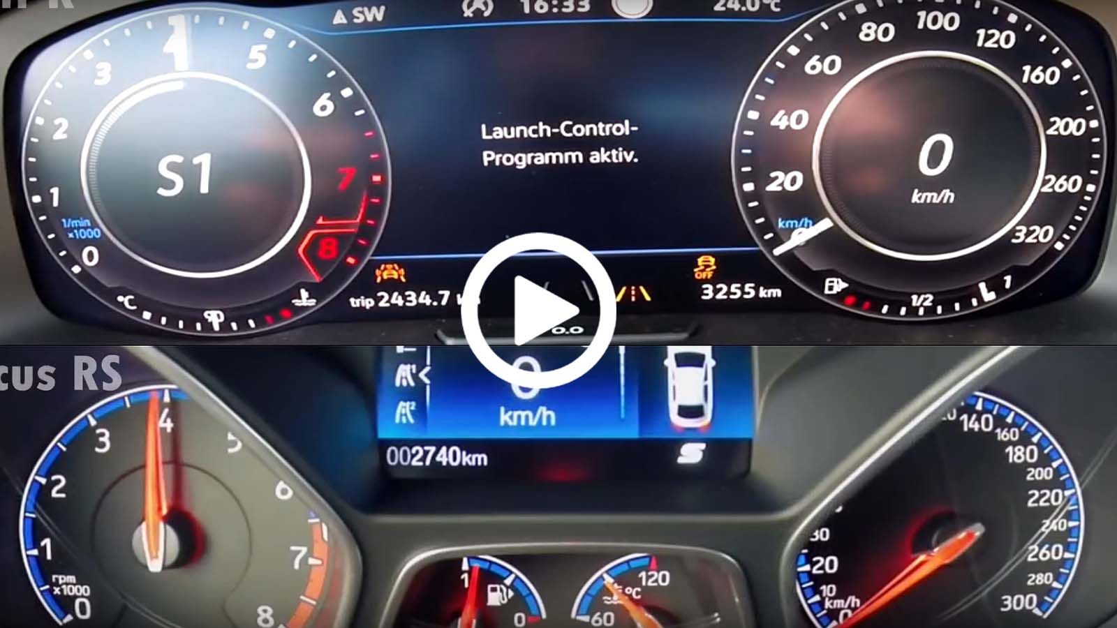 Golf R vs Focus RS