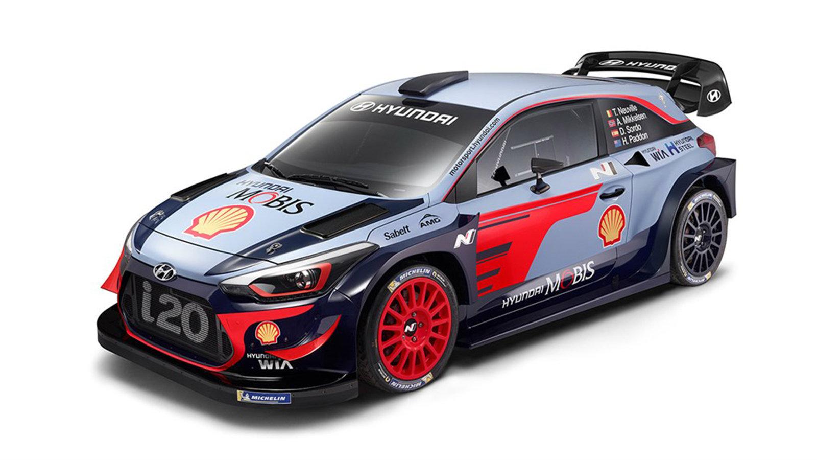 Αρχικά, τα i20 Coupe WRC με τον αριθμό 4 και τον αριθμό 5 θα έχουν πίσω από το τιμόνι τα δίδυμα Andreas Mikkelsen/Anders Jaeger και Thierry Neuville/N