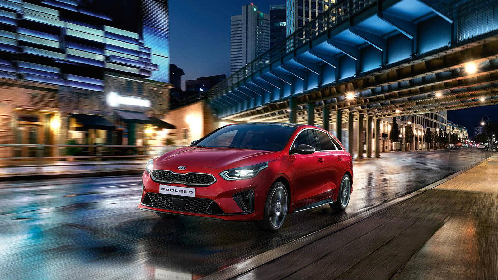 Το νέο Kia ProCeed όπως αναμένονταν έκανε σήμερα και επίσημα το ντεμπούτο του.