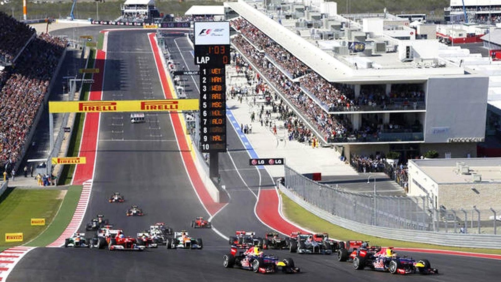 Στις ΗΠΑ μεταφέρεται το πρωτάθλημα της Formula 1 αυτή την εβδομάδα.