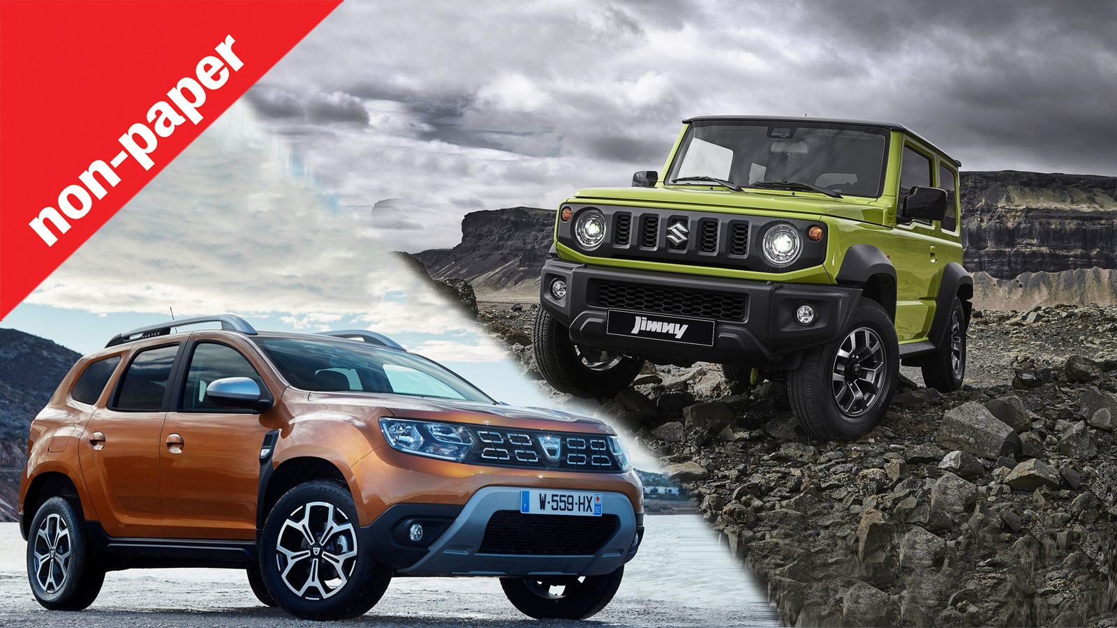 Το νέο Jimny ξεκινά από 16.270 ευρώ, ενώ το Duster στην 4κίνητη έκδοση ξεκινά από 15.500 ευρώ.