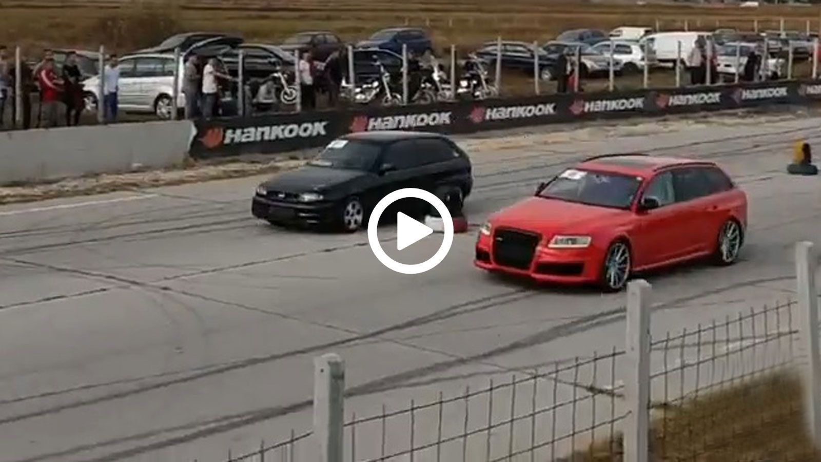 Παλιό Astra GSi «ξυλιάζει» Audi RS6