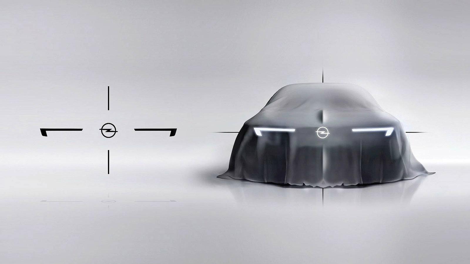 Η εικόνα teaser της Opel.