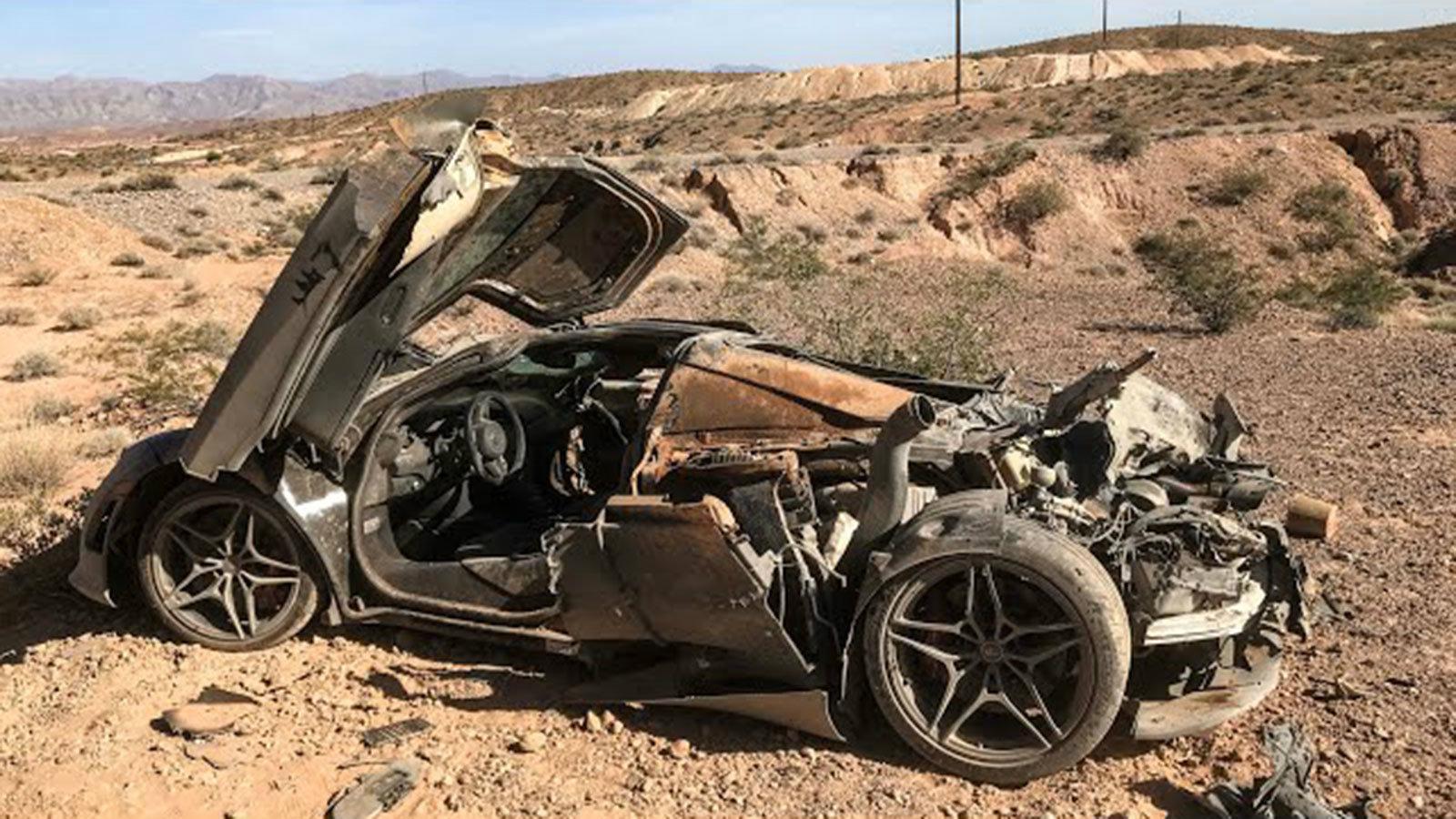 Αυτή ήταν κάποτε μια McLaren 720S.  
