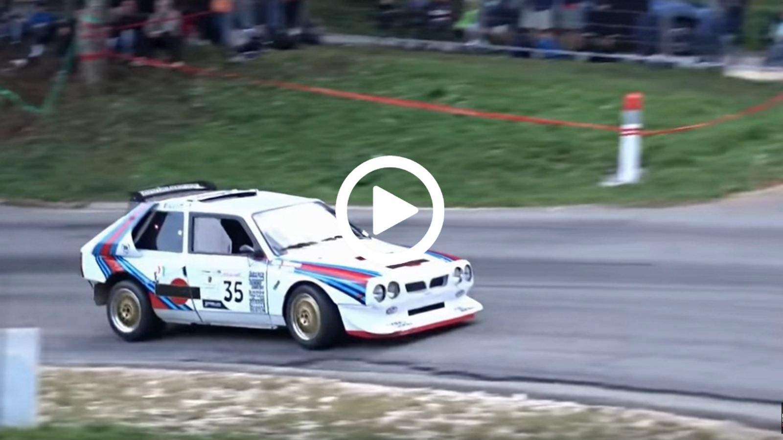 Lancia Delta με οδηγό τον Grosjean