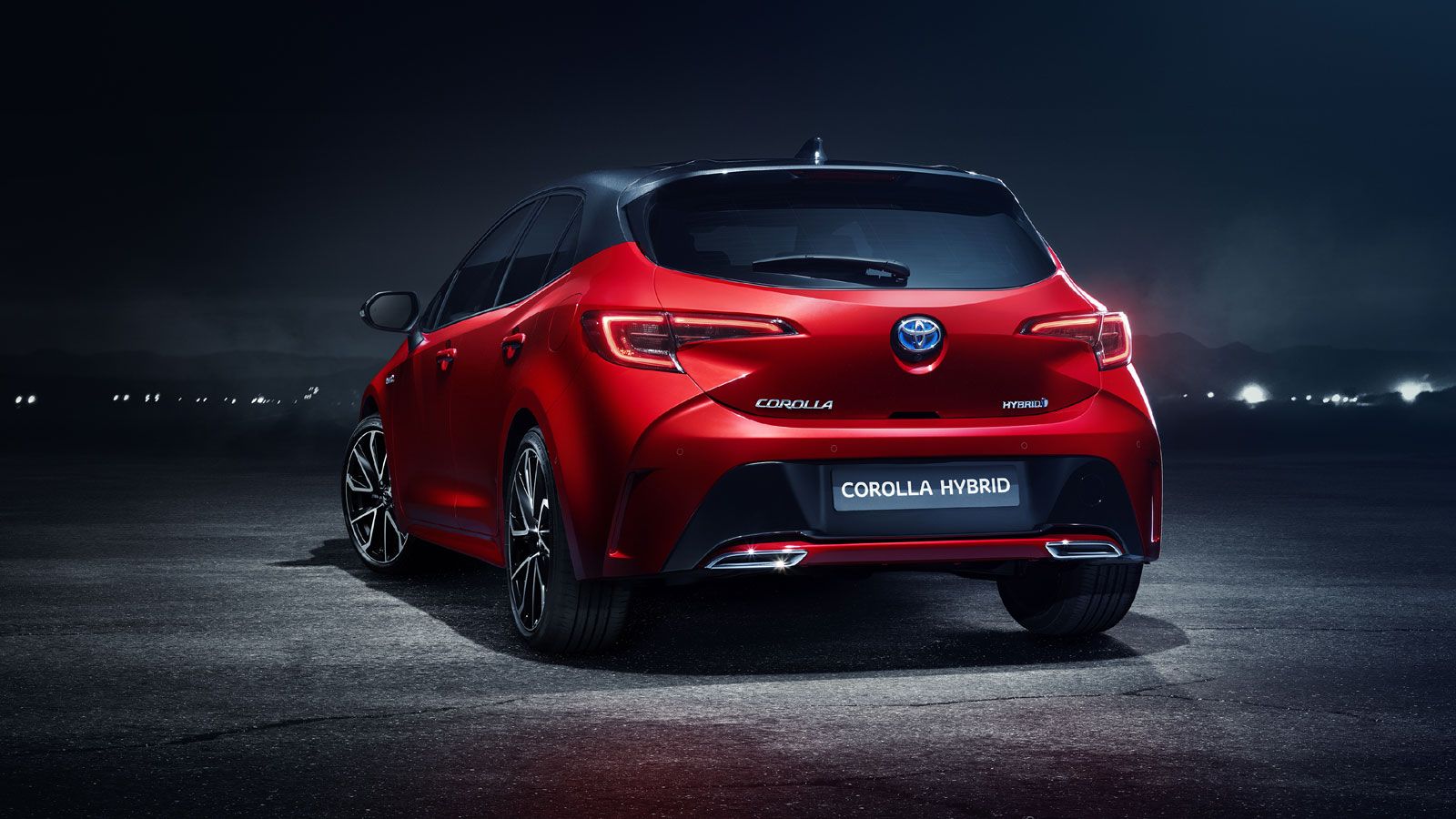 H νέα Τοyota Corolla hatchback.	