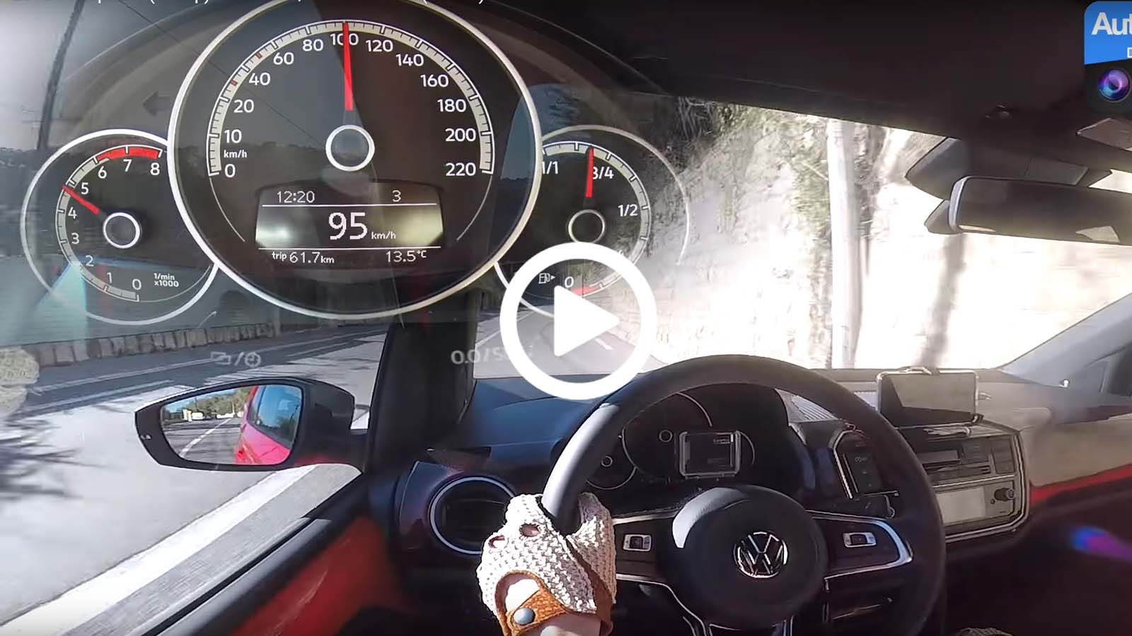 Το up! GTI στα 0-100χλμ./ώρα!