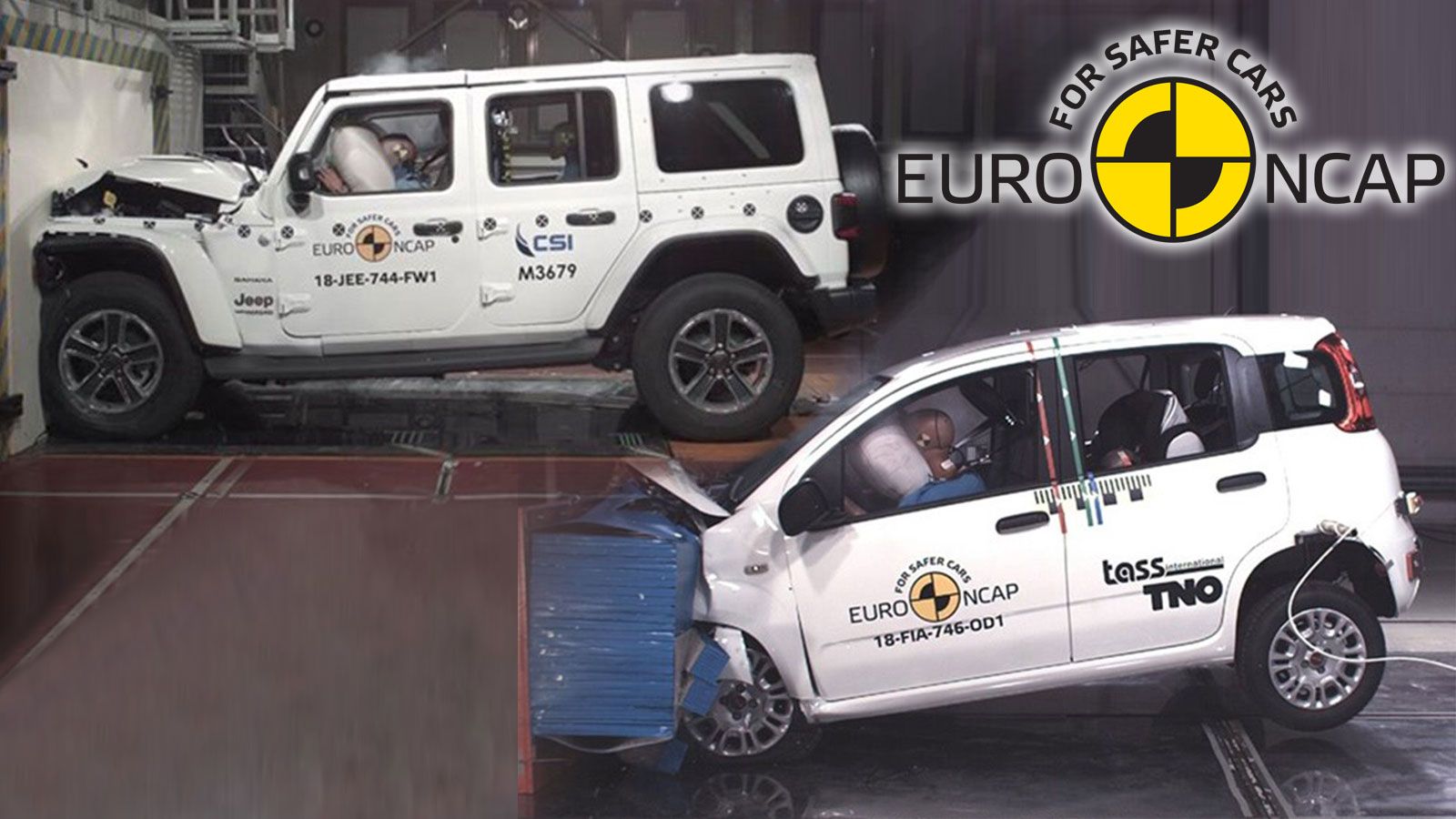 9 νέα μοντέλα σε δοκιμή πρόσκρουσης (+video)