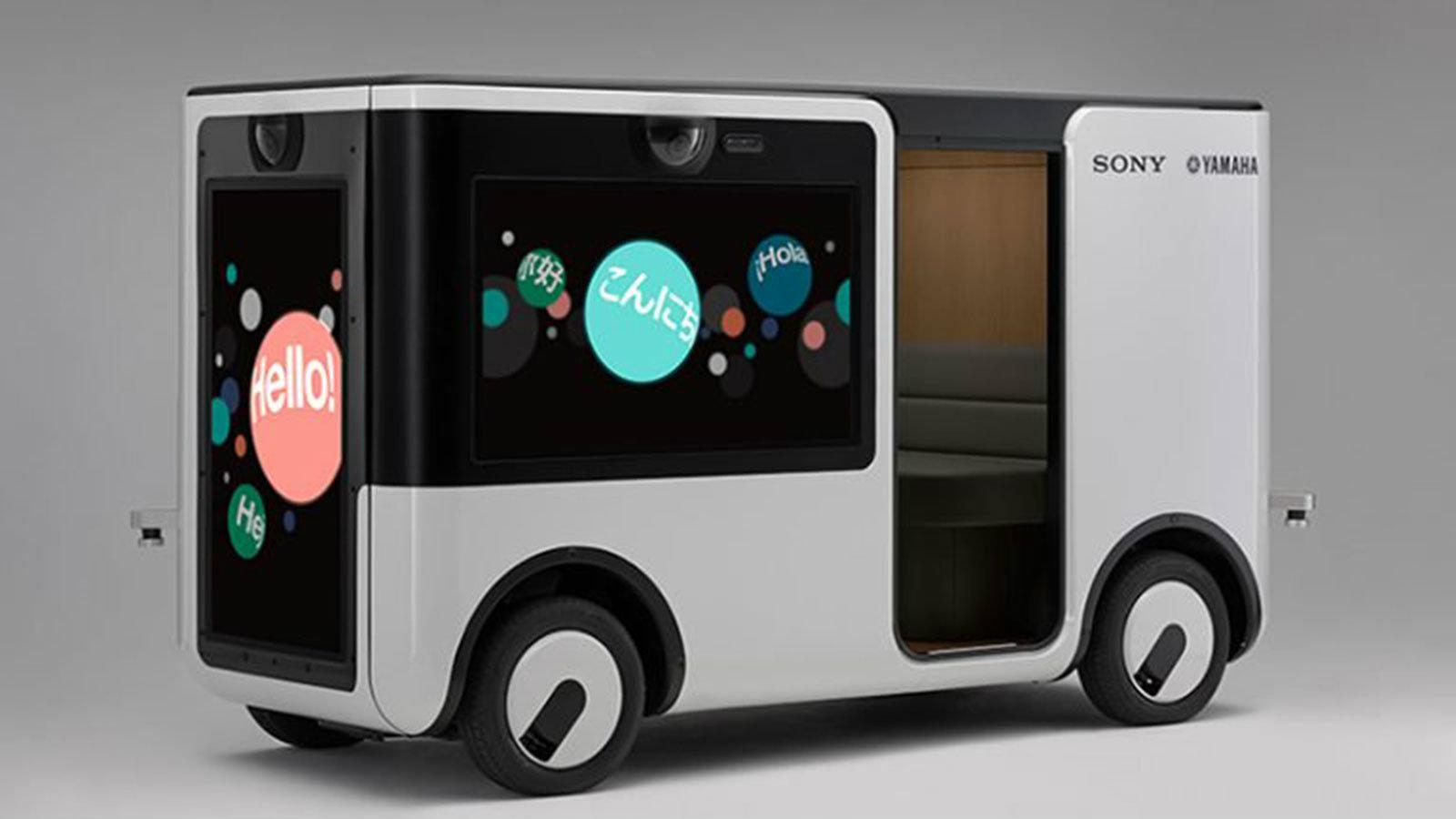 Η Sony και η Yamaha σκοπεύουν να λανσάρουν το SC-1 Sociable Cart τους επόμενους μήνες.