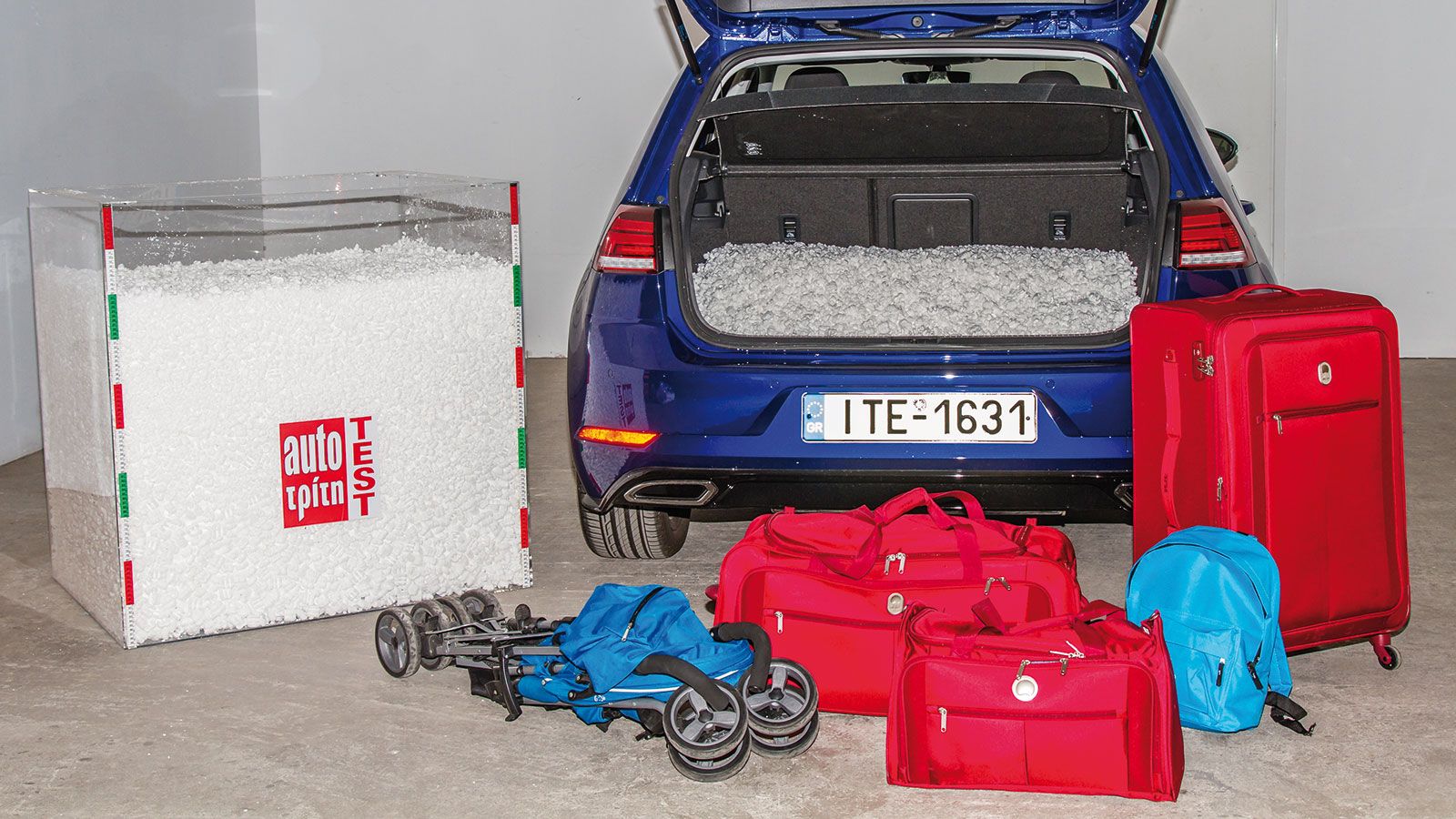 Πόσος είναι στην πράξη ο χώρος του πόρτ-μπαγκάζ που προσφέρει ένα αυτοκίνητο;