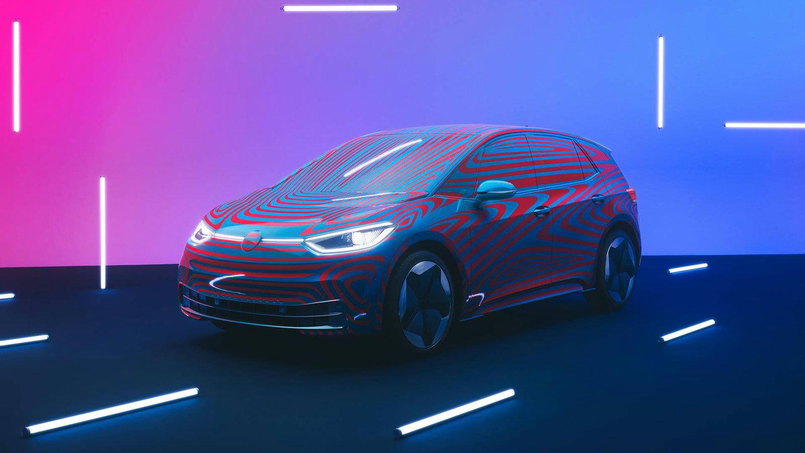 H VW δέχεται παραγγελίες για το πρώτο μοντέλο της οικογένειας ηλεκτρικών οχημάτων της που είναι το ID.3 hatchback.