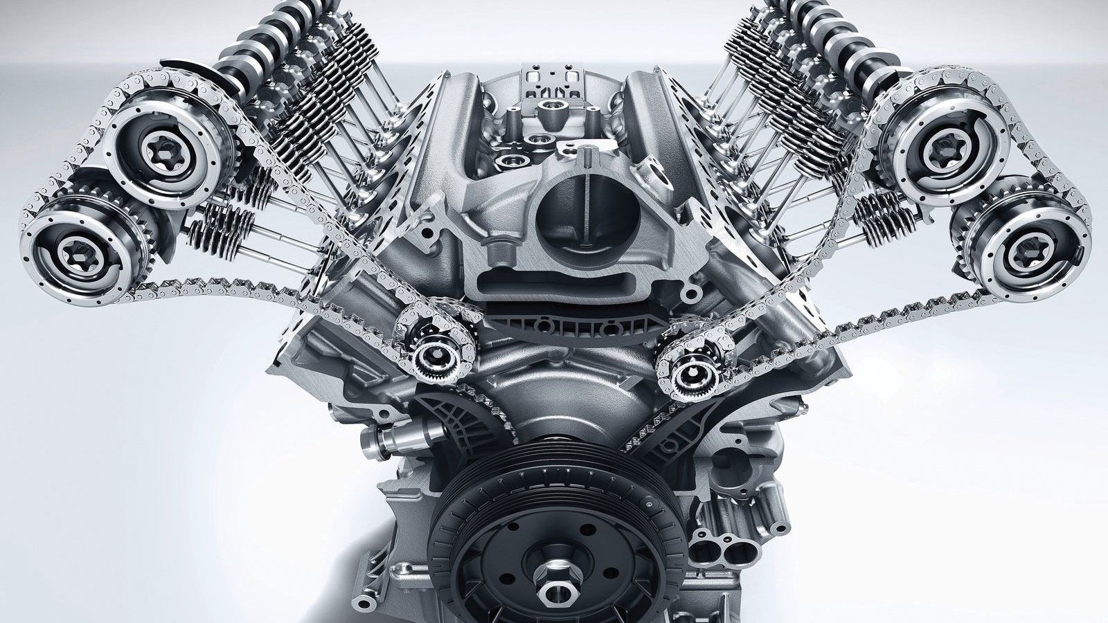 Σε μεγαλύτερους κινητήρες (πχ V8 ή V10) υπάρχουν περισσότερες από μία αλυσίδες χρονισμού. Συνήθως, πέρα από την κύρια αλυσίδα, υπάρχουν και άλλες δύο 