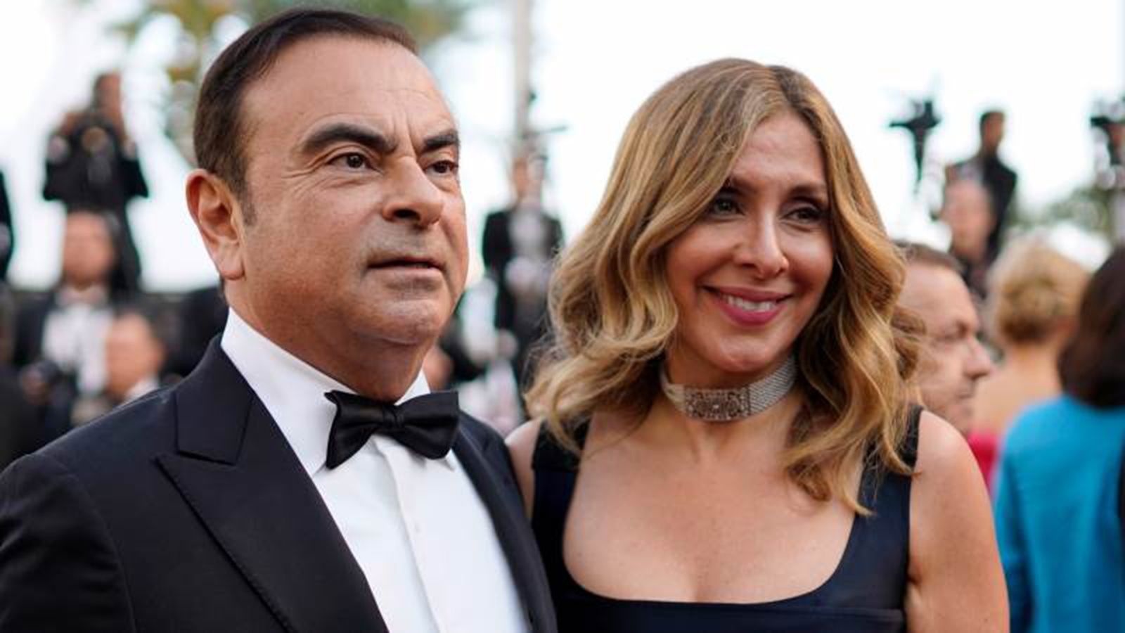 To ζεύγος Ghosn.