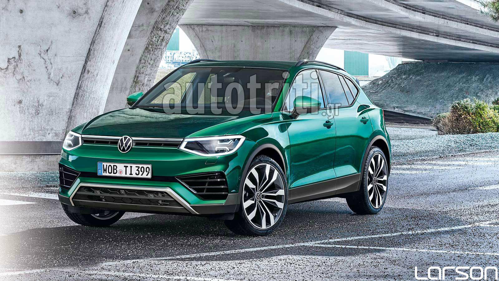 Ω! Γίνεται να είναι αυτό ένα Tiguan; Κι όμως, από το «δωρικό» SUV θα προκύψει μια επανάσταση στα μικρομεσαία crossover. Σχεδιαστικά, μόνο αυτό θα έχει