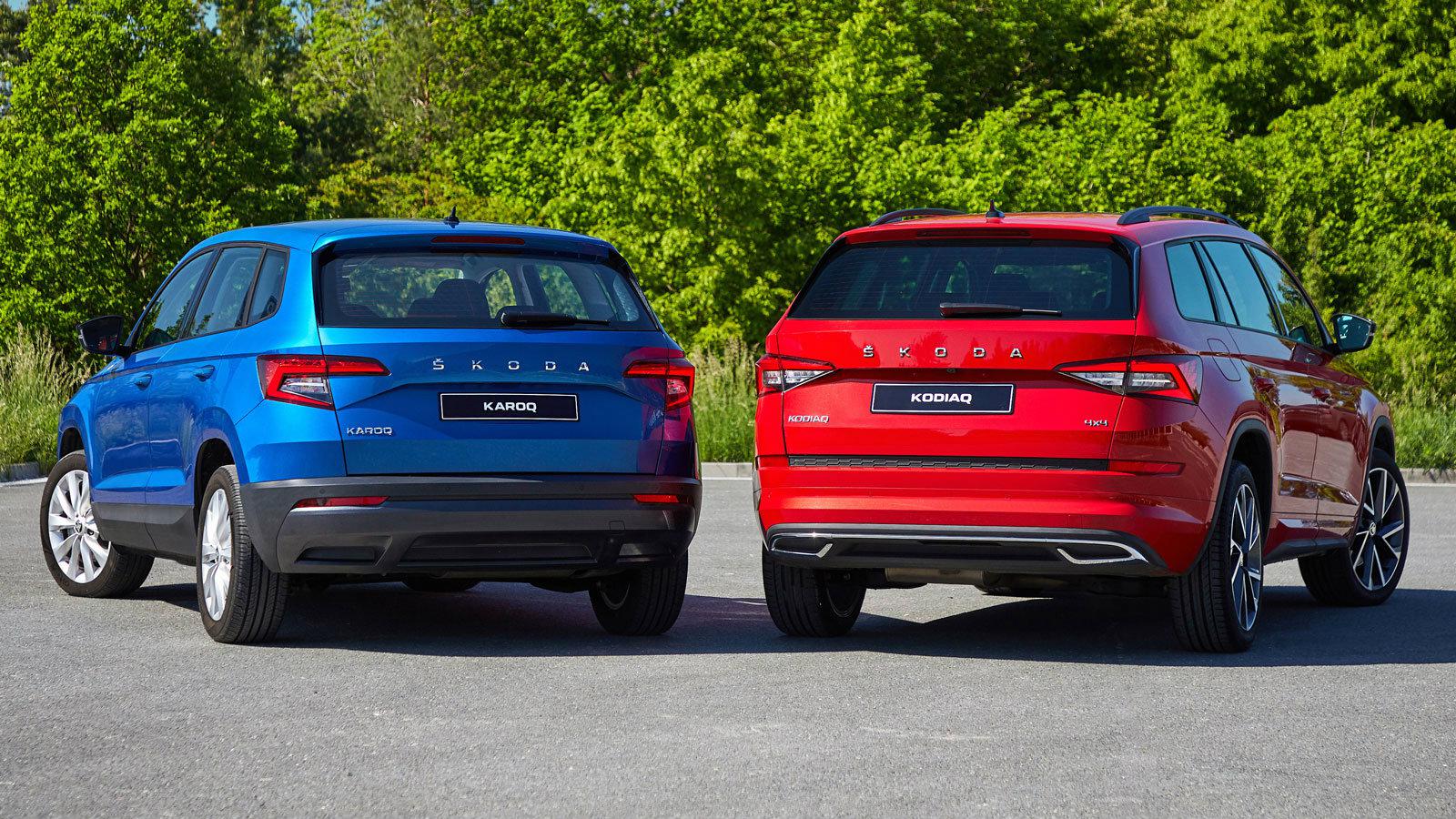 Ανανεωμένα Skoda Karoq & Kodiaq