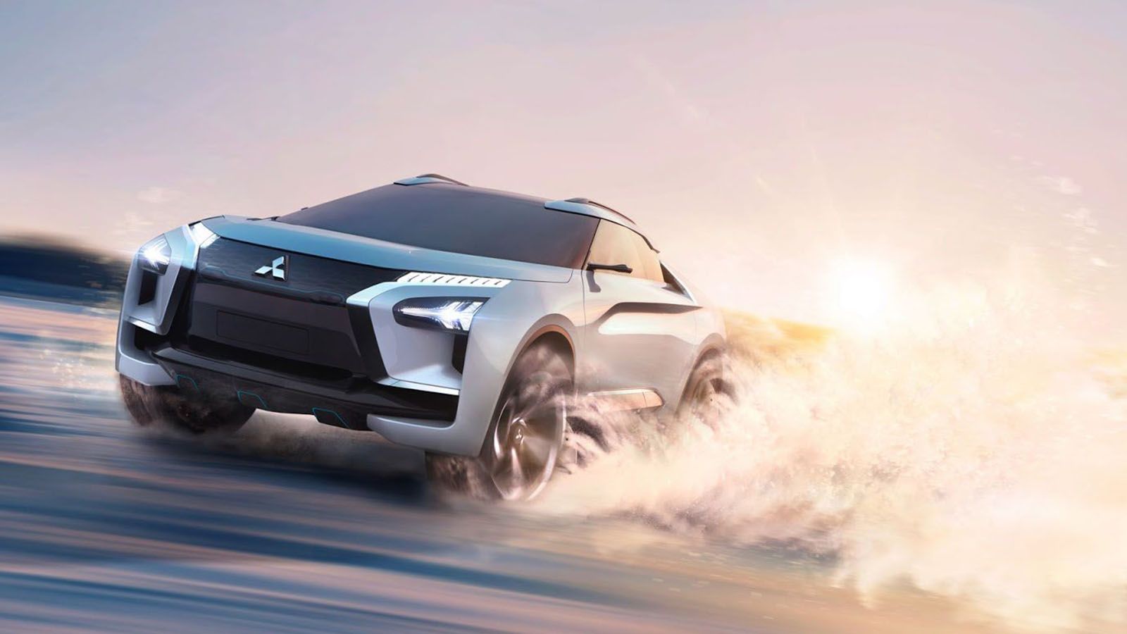 To Mitsubishi e-Evolution concept.