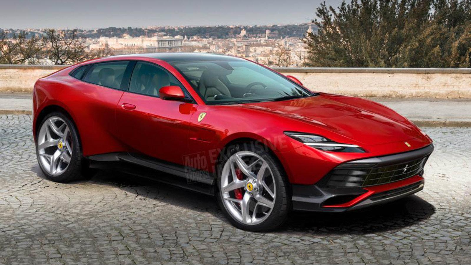 Η ψηφιακή πρόταση για το SUV της Ferrari.
