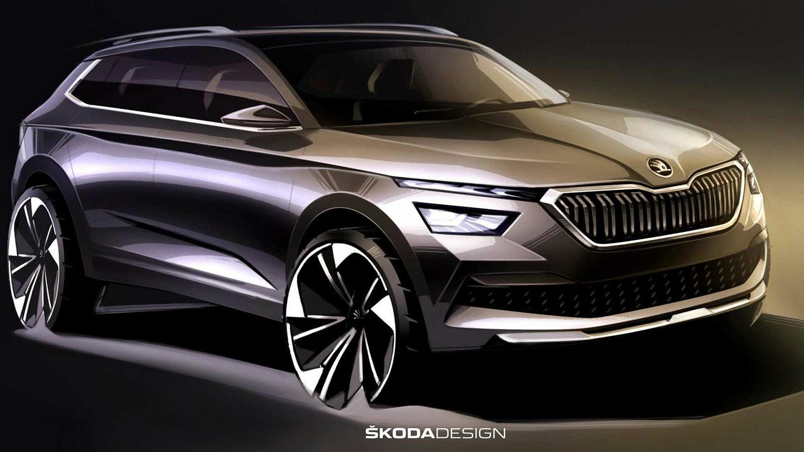 Τα επίσημα σκίτσα του επερχόμενου Skoda Kamiq ήρθαν στο «φως» της δημοσιότητας.