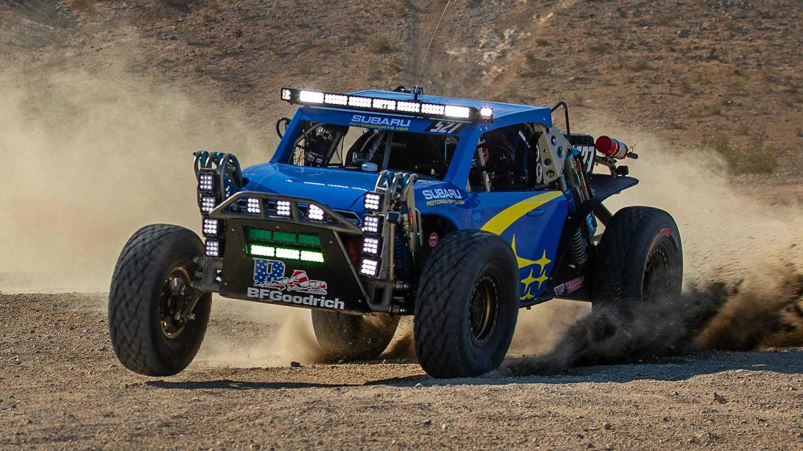 Το μοντέλο με το οποίο θα αγωνιστεί στον off-road αγώνα Baja 500 παρουσίασε η Subaru. 