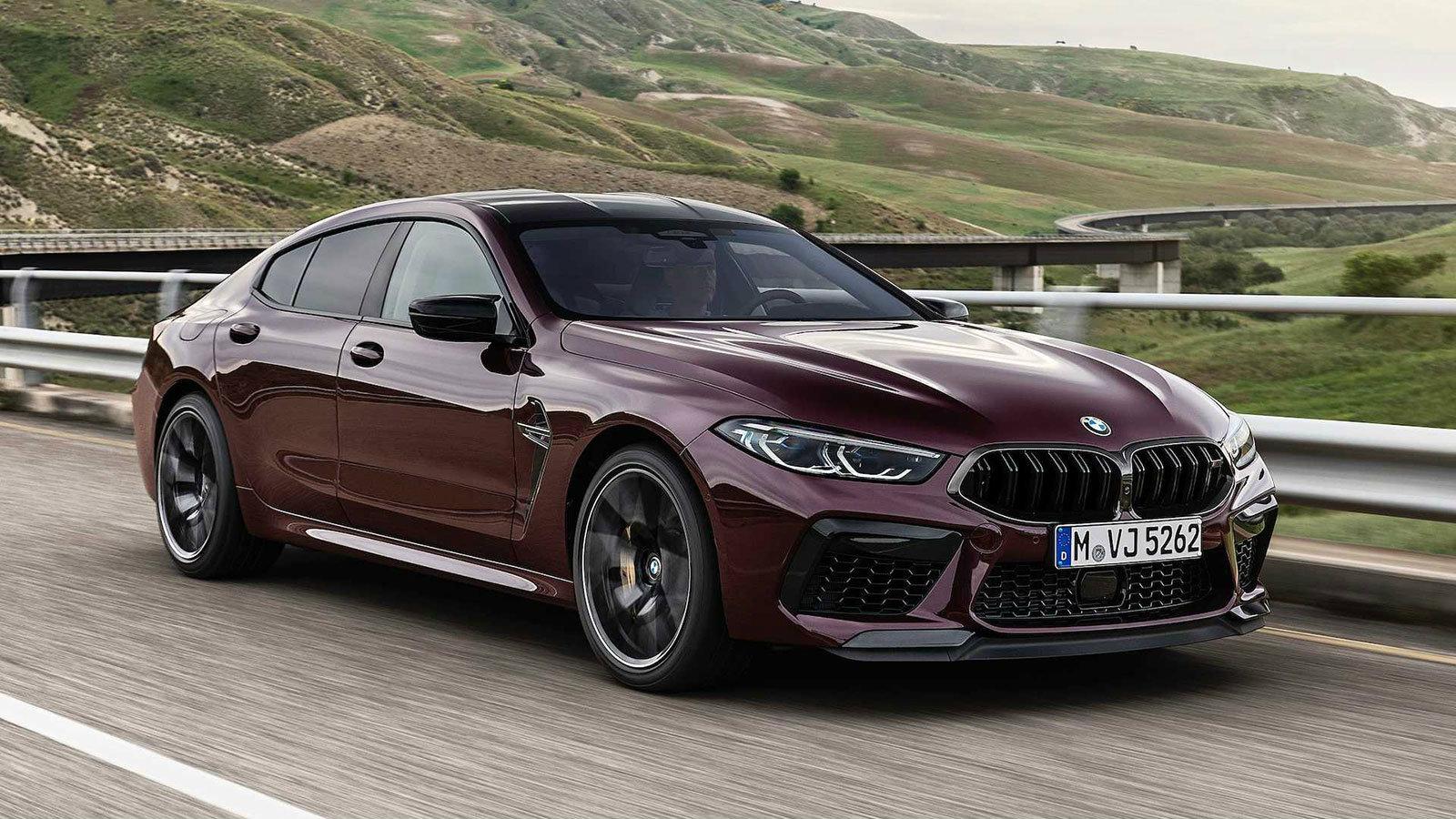 H ΒMW M8 Gran Coupe Competition.