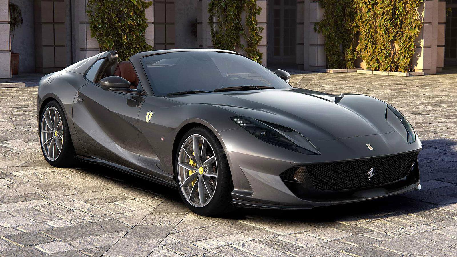 Η νέα Ferrari 812 GTS είναι βασισμένη στην κουπέ 812 Superfast.