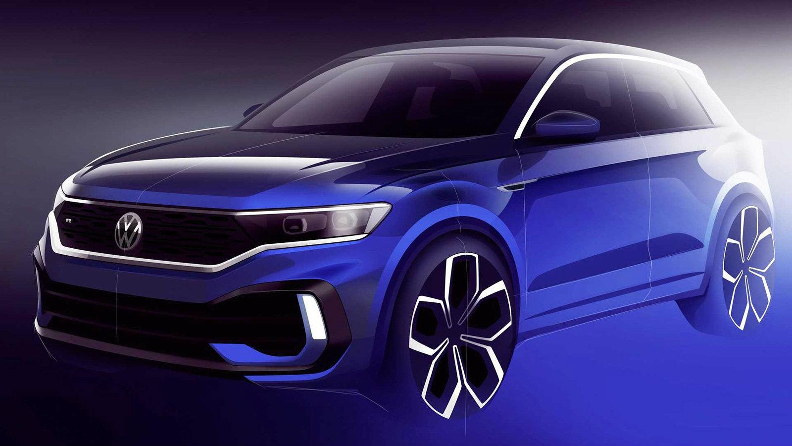 Η Volkswagen συνεχίζει την «εκστρατεία» των teaser για το επερχόμενο T-Roc R, δημοσιεύοντας σε σκίτσο την εξωτερική εμφάνιση της πιο ισχυρής έκδοσης τ