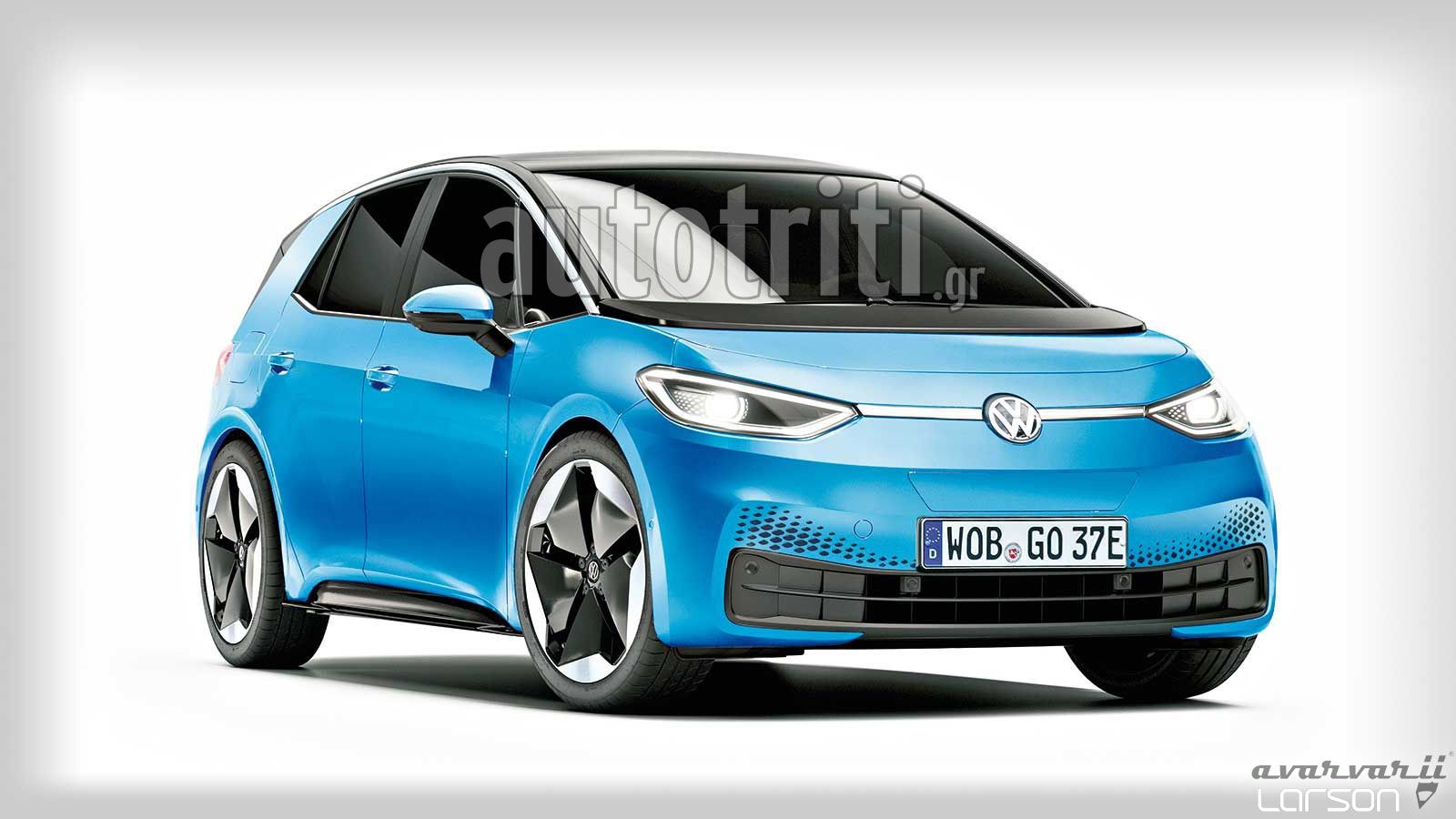 Τυπικό VW: παρά το σημαντικά αλλαγμένο ντιζάιν σε σχέση με τα μοντέλα της VW με κινητήρα εσωτερικής καύσης, το ID.3 διακρίνεται για τις ήρεμες, ώριμες