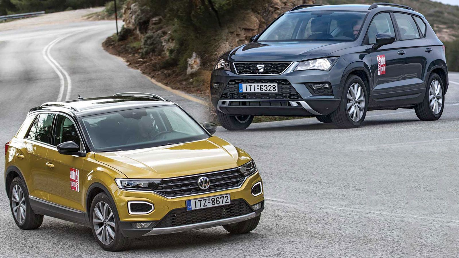 Στα ίδια λεφτά SEAT Ateca ή VW T-Roc;