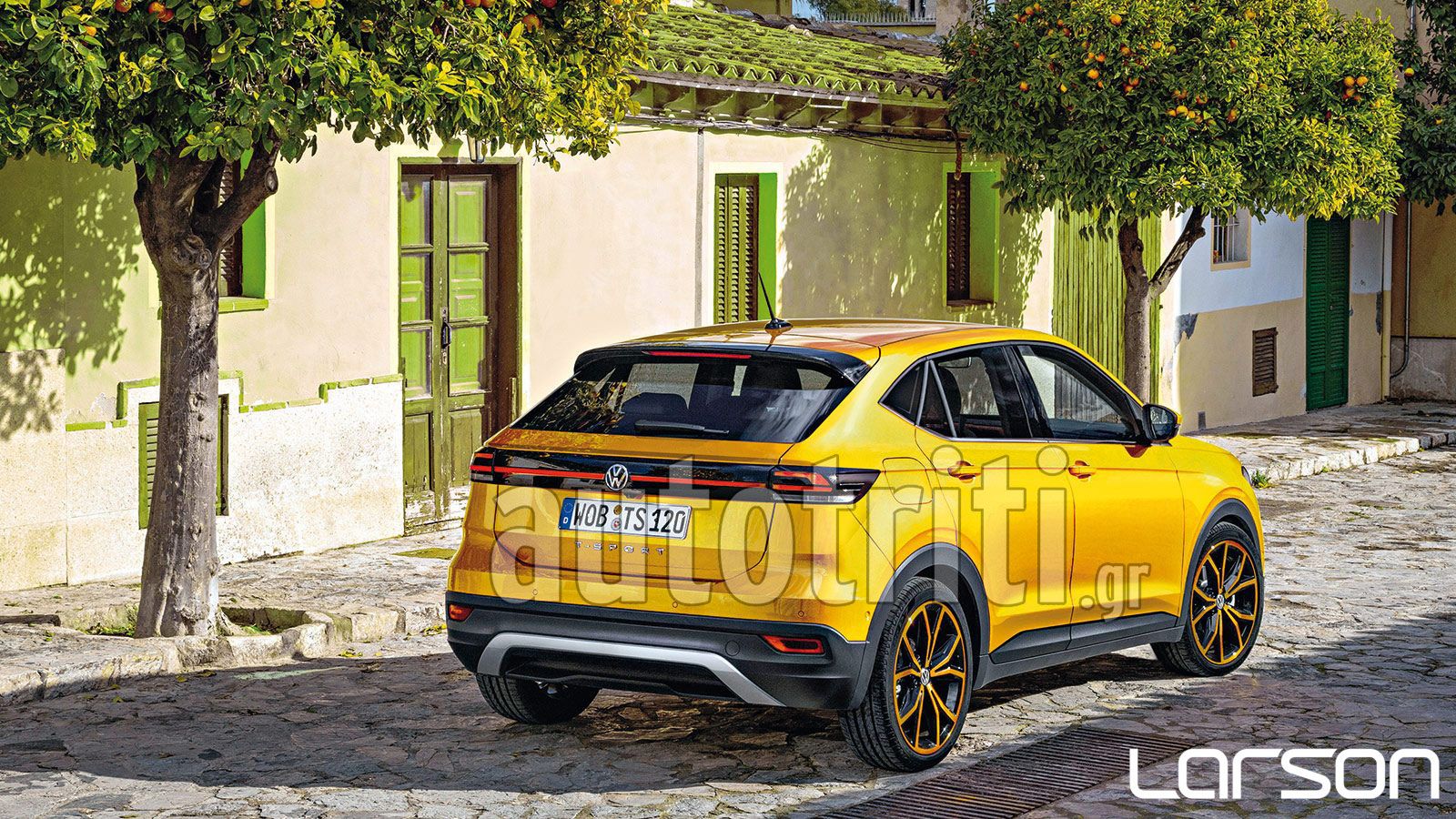 Στην αποκλειστική ψηφιακά επεξεργασμένη εικόνα βλέπετε την πρόταση του συνεργάτη μας για το VW T-Sport.