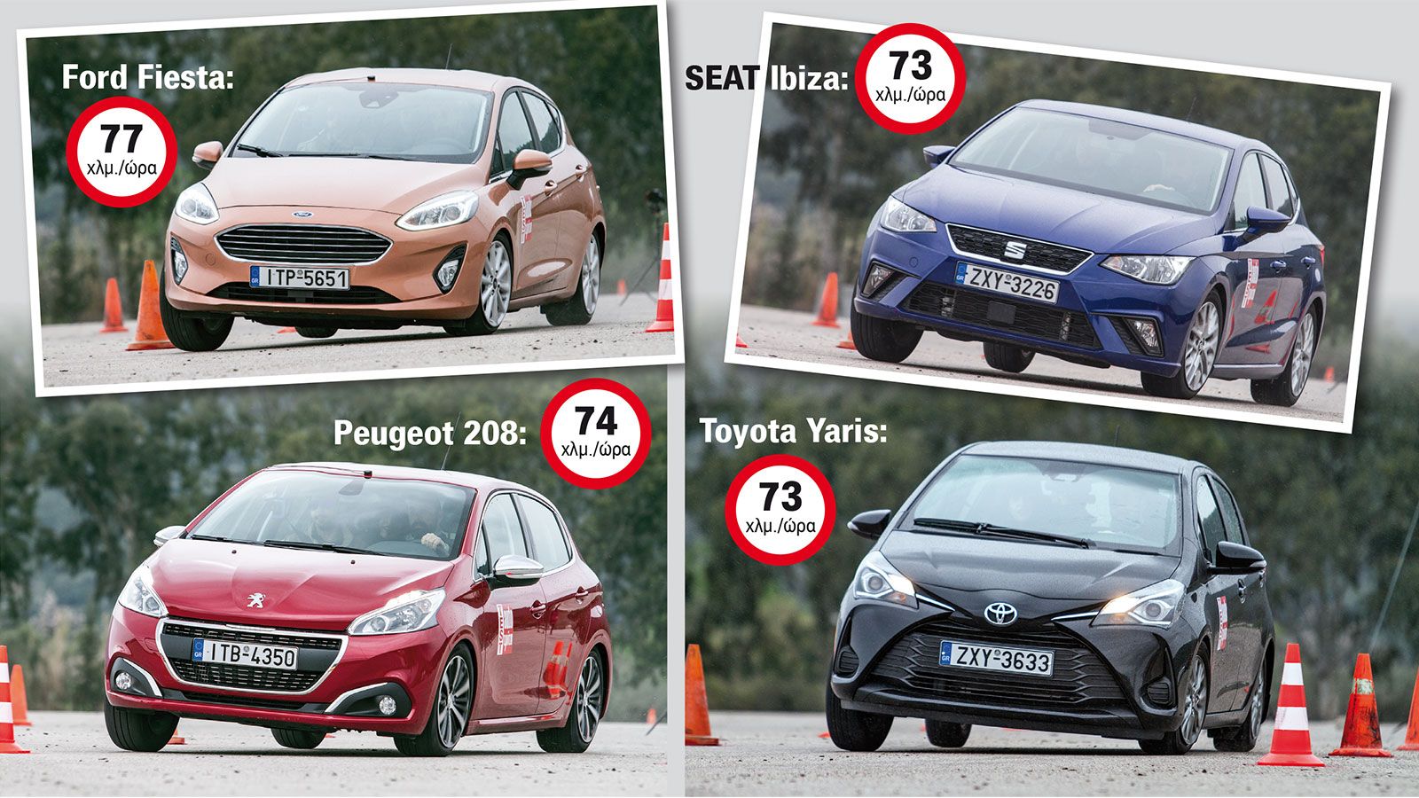 MEGA TEST: Τα καλύτερα σε κράτημα & φρενάρισμα σε κάθε κατηγορία