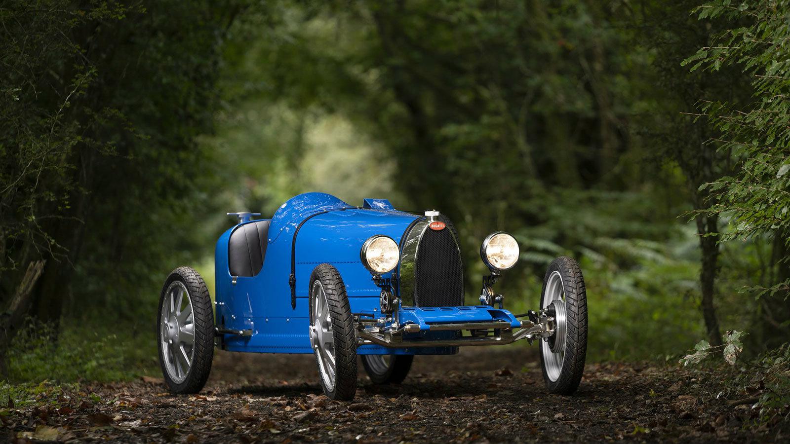 Η Bugatti παρουσίασε το πρωτότυπο του Baby II κατά τη διάρκεια των εορτασμών για την 110η επέτειο της.