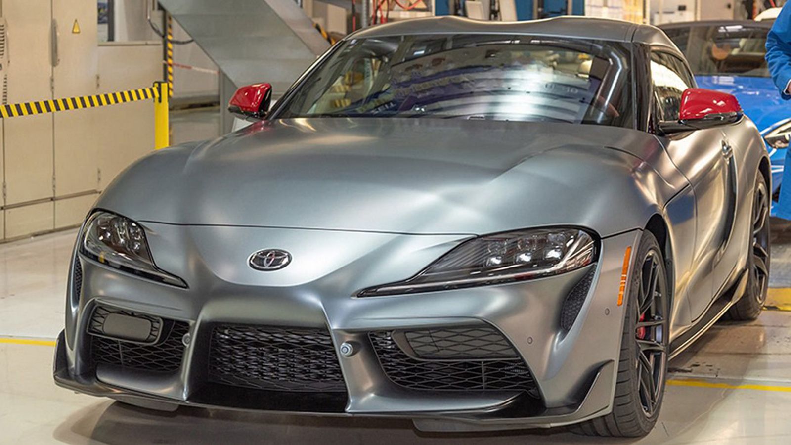 Αυτό είναι το πρώτο αυτοκίνητο Supra νέας γενιάς που κατασκευάστηκε.