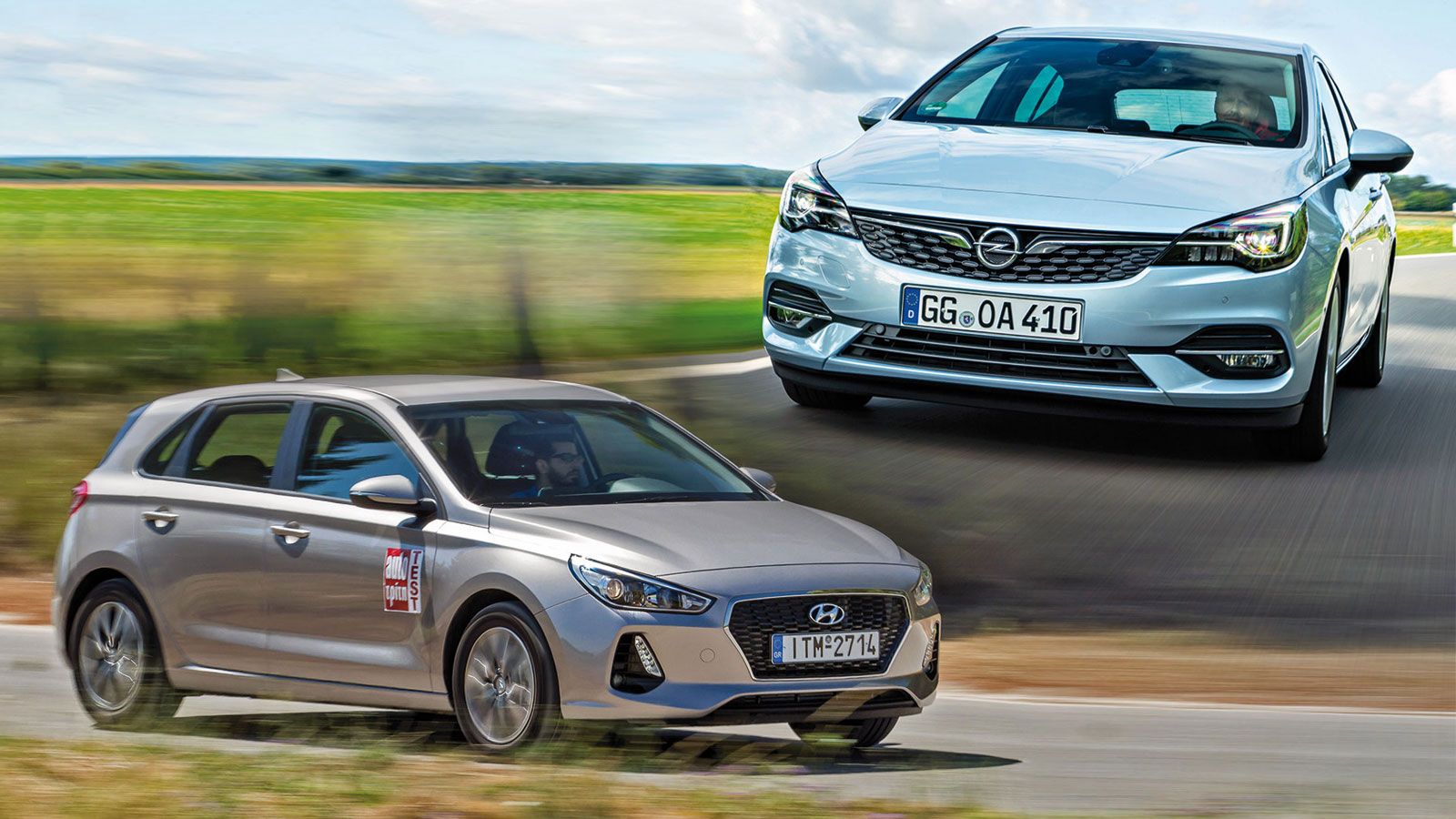 Ανανεωμένο Οpel Astra VS Hyundai i30