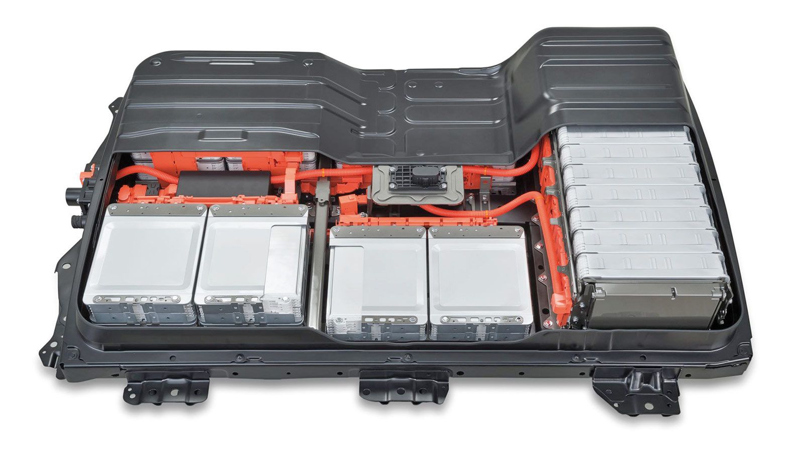 Η μπαταρία ιόντων λιθίου του Nissan Leaf.