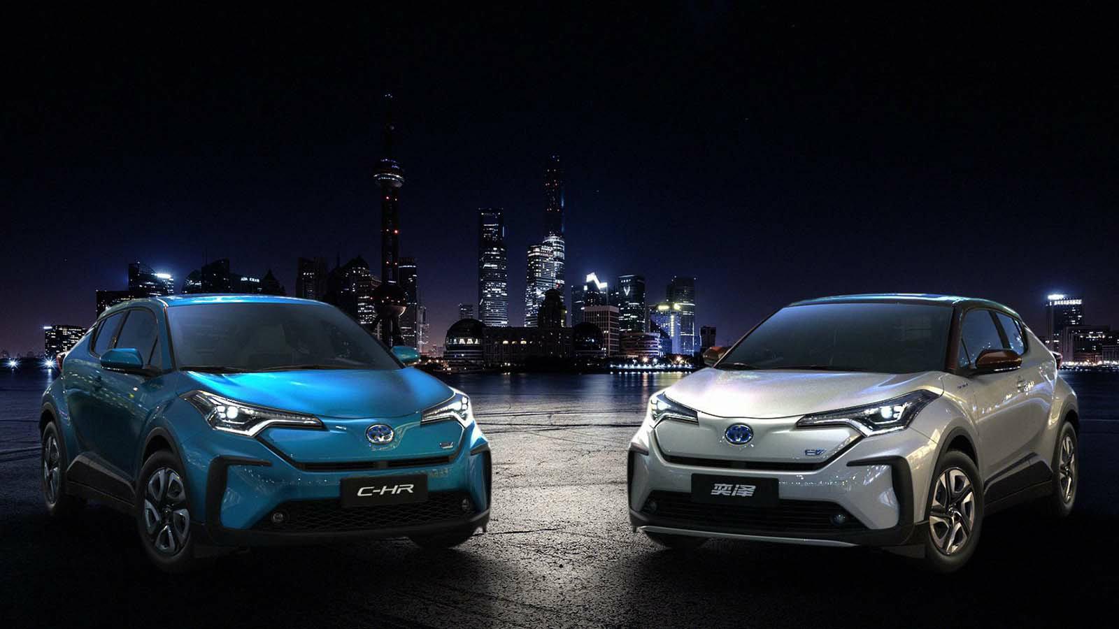 Tο αμιγώς ηλεκτρικό C-HR και το αδελφάκι του που έχει την ονομασία ΙΖΟΑ.