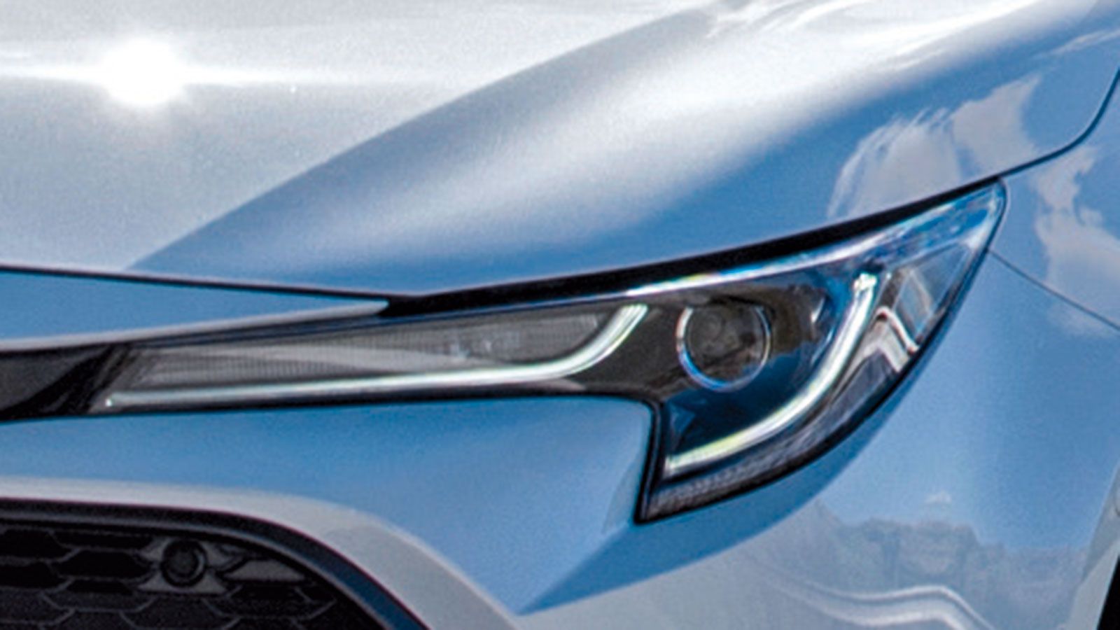 Λεπτομέρειες της νέας Toyota Corolla.