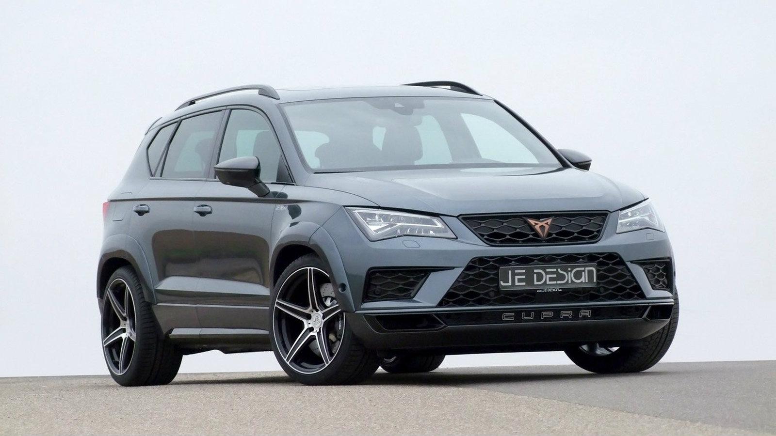 Tο Ateca έχει τώρα μεγαλύτερους θόλους τροχών.