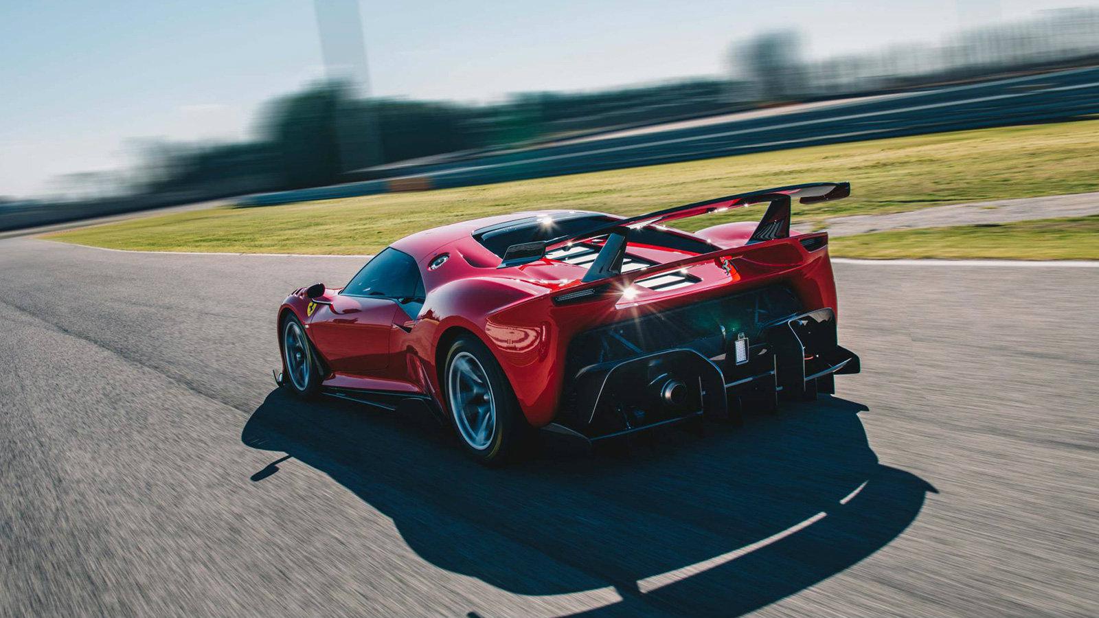 Τη μία και μοναδική P80/C παρουσίασε η Ferrari.