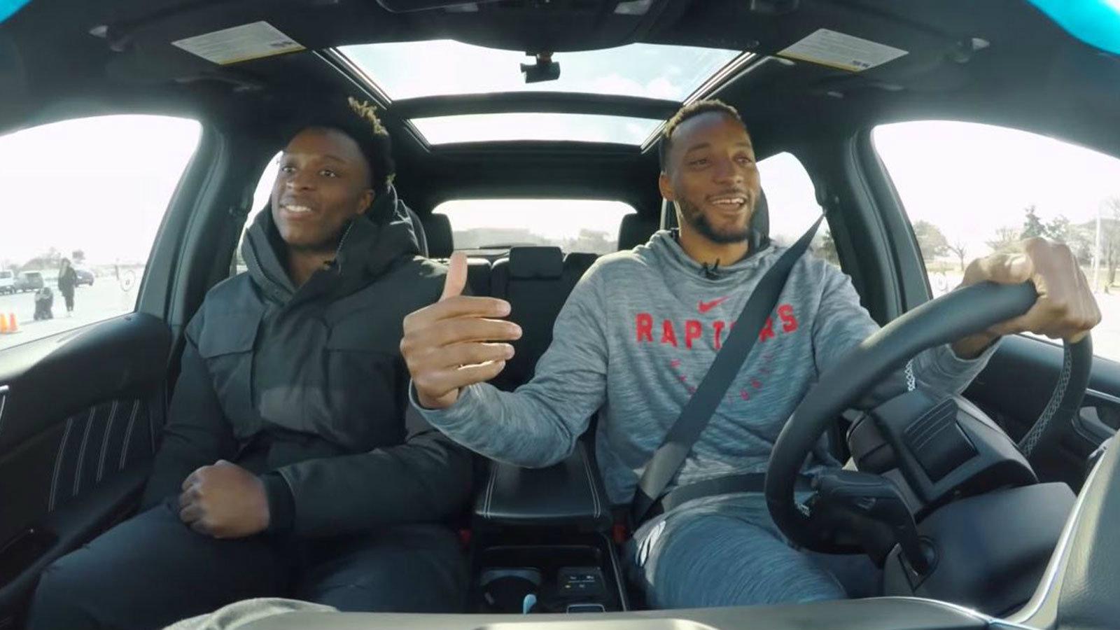 Oι Norman Powell και OG Anunoby.